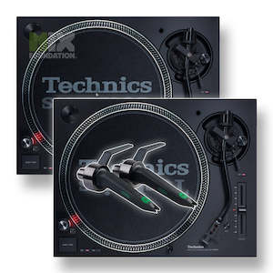 Technics SL-1210MK7 Direct Drive DJ Turntable (PAIR) w/ Ortofon Concorde MIX Car…