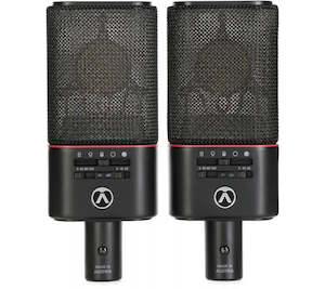 Austrian Audio OC818 Black Multi-Pattern Dual Output Condenser Microphone Studio Set DUAL