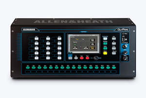 Sound reproducing equipment - household - wholesaling: Allen & Heath QU-PAC Portable 22-In/12-Out Digital Mixer