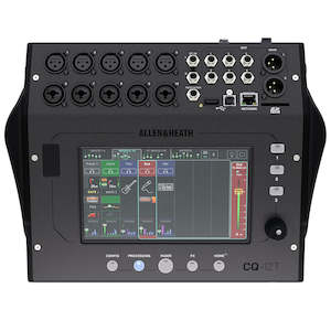 Sound reproducing equipment - household - wholesaling: Allen & Heath CQ-12T Compact 12-Channel Touchscreen Digital Mixer w/ Wi-Fi, Bluetooth & SD/USB