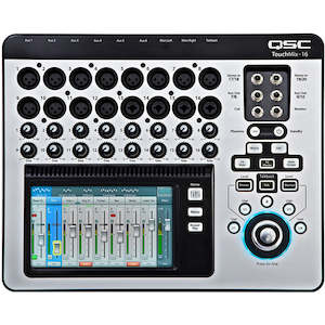 Sound reproducing equipment - household - wholesaling: QSC TOUCHMIX 16 Compact Digital Mixer