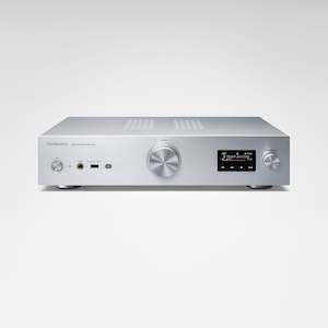 Sound reproducing equipment - household - wholesaling: Technics SU-GX70 Grand Class Streaming Audio Amplifier (Silver, Black)