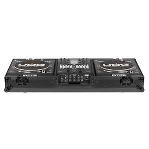 UDG Ultimate FLIGHT CASE Set Rane Twelve & Seventy-Two Black Plus (Wheels)