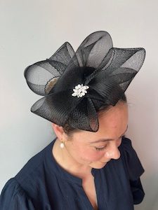 Little Black Fascinator – MJ Hatz