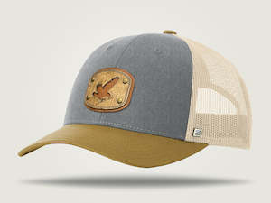 Caps: LoPro Trucker Cap - Grey / Birch / Gold