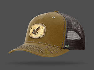 Rugged Trucker Cap - Whiskey