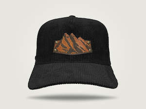 Trucker Caps: Cord Trucker Cap - Black