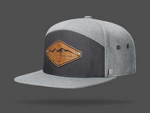 STRT 7 Grey Flat Brim Cap - Altitude