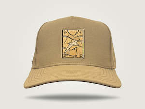 Wooden Caps: Deep Snapback Elements - Wheat