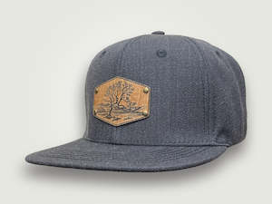 Flat 6 Snapback Cap - Wanaka Tree