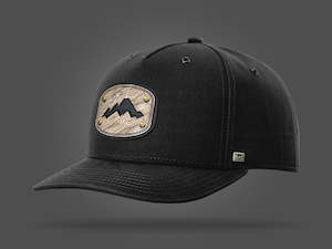 Mahi Canvas Cap - Black