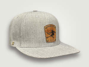 Snapback Cap Grey - Coronet Peak