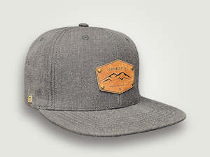 Snapback Cap Charcoal - Coronet Peak