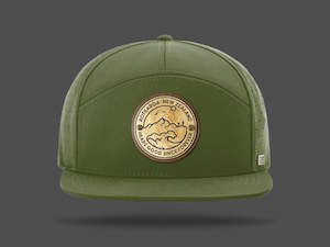 ICON 7 Flat Brim Cap - Moss