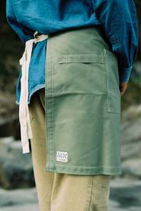 M.N Olive Waist Apron