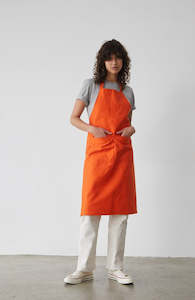 M.N Orange Classic Apron