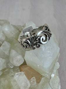 Scroll  Ring by Kim Jobson