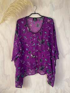 Juna Silk T| Violet