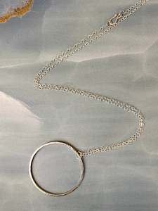 Circle on a Chain Pendant