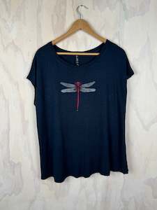 Pluto Alice T -  Navy Dragonfly