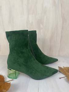 Minx “Eden”  - Forest Green Suede