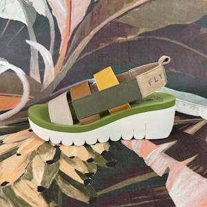 Fly London | Yere - Olive/Cloud Combo