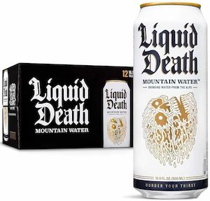 Liquid Death Still Mountain Water (500ml) 12 Pack