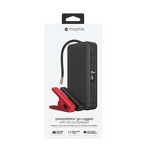 Mophie Powerstation Go Powerbank 15000mAh 3.7V w/ Air Compressor Jump Starter