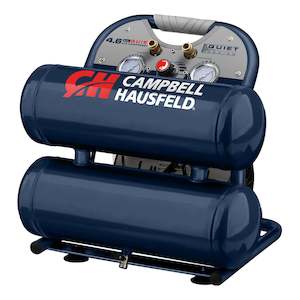 Campbell Hausfeld Twin Stack 1hp Oil Free Compressor 17l Tanks