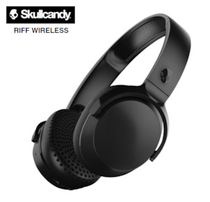 Skullcandy Riff On-Ear Wireless Bluetooth Headphones - Black / Black S5PXW-L003 878615093225