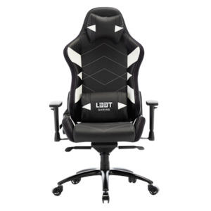 LEET L33T Elite V4 Gaming Chair PU Leather - White