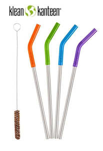 Klean Kanteen Straws Multi Colour - 4 Pack KSTRAWCLR-4PK