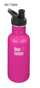 Klean Kanteen Classic 532ml / 18oz Water Bottle - Wild Orchid Pink K18CPPS-WO-A