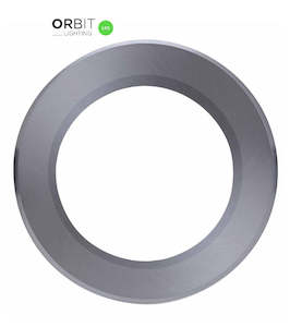 Orbit Lighting Downlight Fascia 110mm Brushed Aluminium - Recessed OD110-RSAT