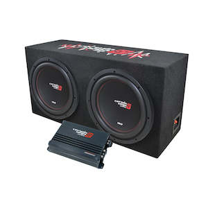 Cerwin Vega Xed 12" Subwoofer And Enclosure With Amplifier