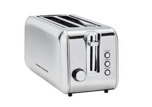 Morphy Richards Equip 4-Slice Long Slot Toaster - Stainless Steel