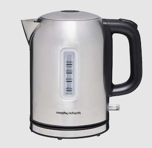 Morphy Richards Equip 1L Jug Kettle Stainless Steel MREK1SS