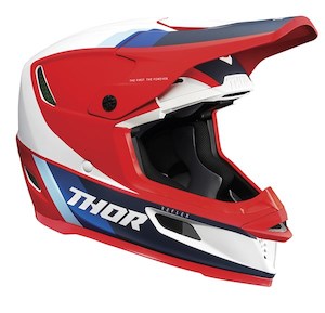 Helmet S23 Thor Mx Reflex Apex Red White Blue Xlarge