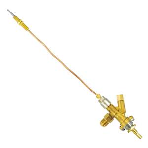 Kiwi Sizzler Gas Smoker Brass Control Valve with Thermocouple (Current Model)