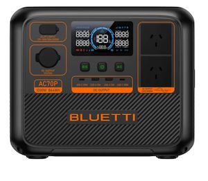 Bluetti Ac70P Portable Power Station Battery Powerbank 1000W 864Wh