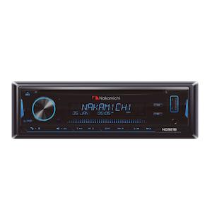 Nakamichi Car Stereo Head Unit 1 Din Usb, Bluetooth