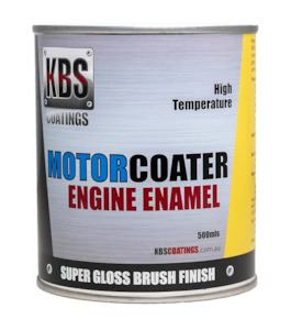 KBS Engine Enamel Motorcoater Holden Red 500ML 69316