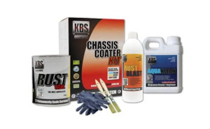 KBS Chassis Coater Kit for Full Size Car / Ute - Silver 57003