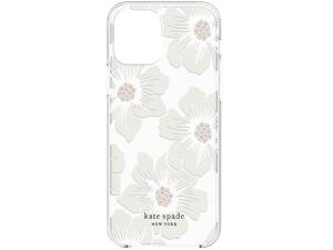 KSNY Apple iPhone 12 Pro Max 6.7" Hardshell Case - Hollyhock Floral Clear KSIPH-…