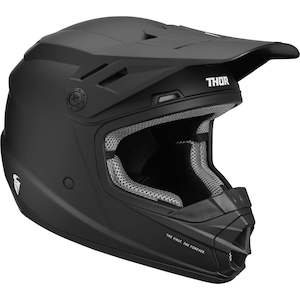 HELMET S21Y & S22Y THOR MX SECTOR BLACK YOUTH LARGE