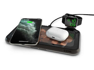 ZENS Liberty 16 coil Dual Wireless Charger - Glass