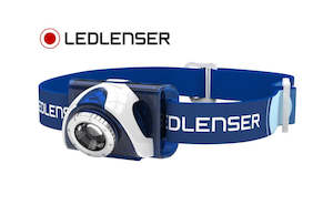 Ledlenser SEO7R Headlamp Head Lamp Torch - Blue 6007-R