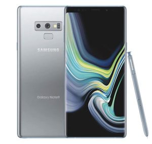 Samsung Galaxy Note 9 128GB Silver Excellent Grade Mobile Outlet