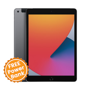 IPad 8 32GB Space Grey Wi-Fi A2270 Good Grade Free Power Bank Sale Mobile Outlet