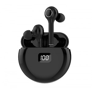 Bluetooth Wireless Earphone TWS13 Waterproof Earbuds Black Mobile Outlet